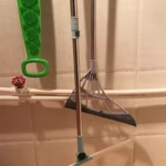 Buy one get one freeMagic broom sweeping silicone artifact floor scraper household mop toilet bathroom toilet scraper and hanging water board